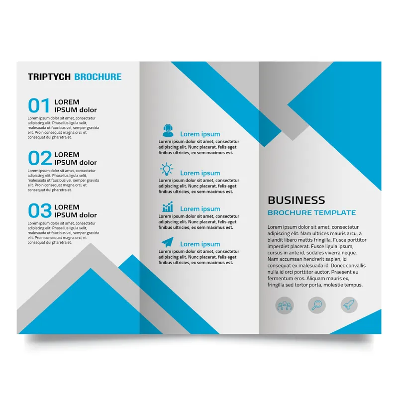 Tri-fold brochure printing